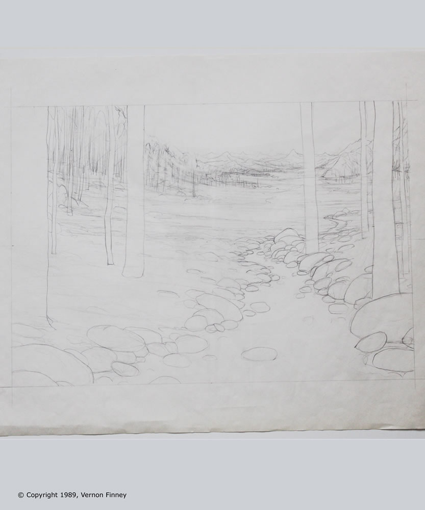 Sketch 1: Aspen Lakes - 1989